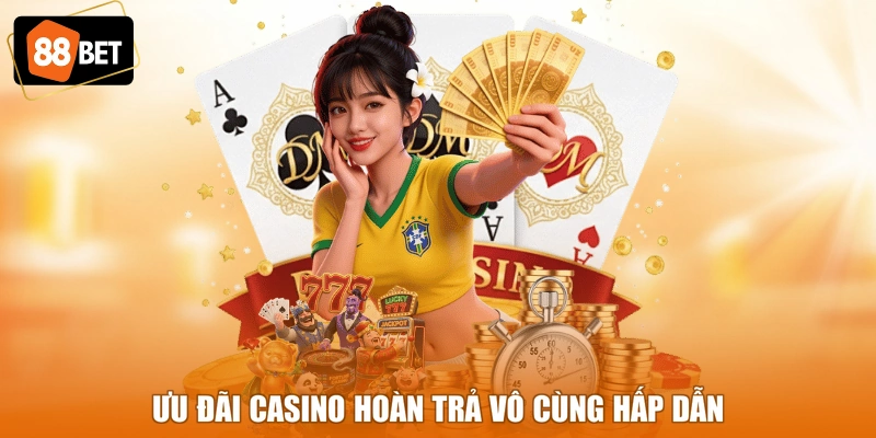 Ưu đãi Casino hoàn trả vô cùng hấp dẫn